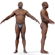 Animation Ready Body Scan / Male 01