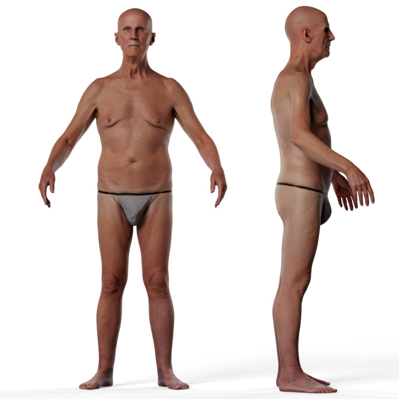 Animation Ready Body Scan / Male 20