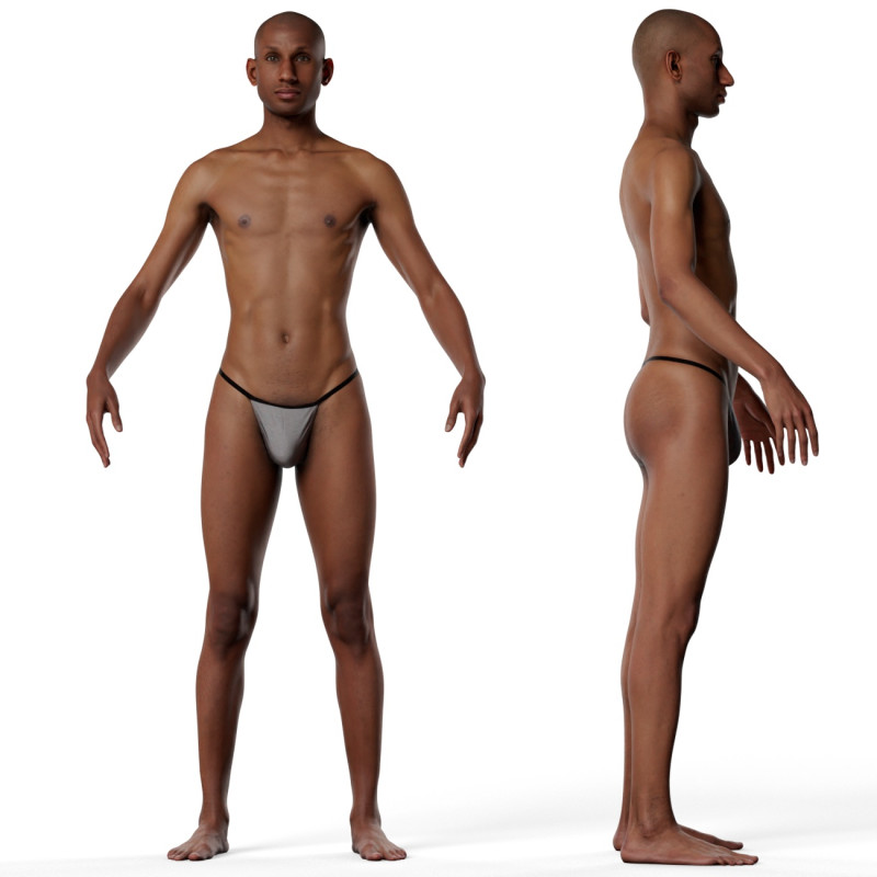 Animation Ready Body Scan / Male 22