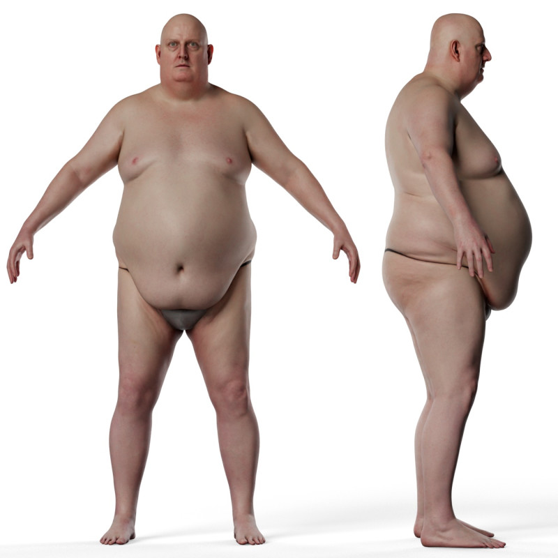 Animation Ready Body Scan / Male 23