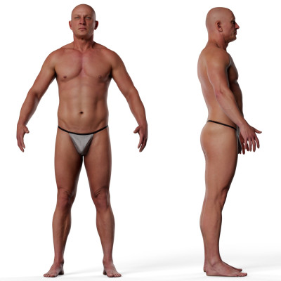 Animation Ready Body Scan / Male 26