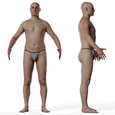 Animation Ready Body Scan / Male 28