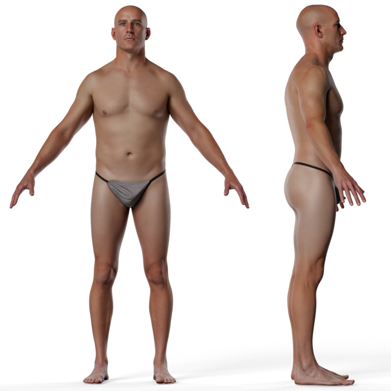 Animation Ready Body Scan / Male 29