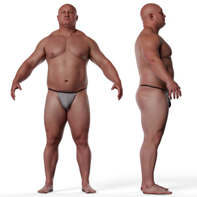 Animation Ready Body Scan / Male 30