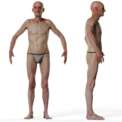 Animation Ready Body Scan / Male 34