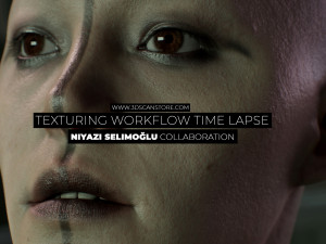 Texturing workflow time lapse