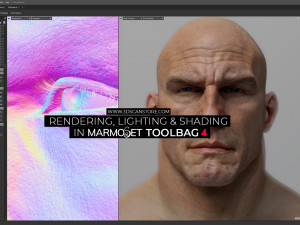 Rendering, Lighting & Shading in Marmoset Toolbag 4