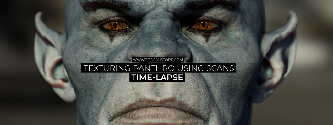 Texturing Panthro Using Scans