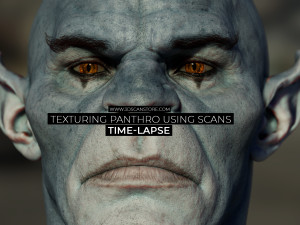 Texturing Panthro Using Scans