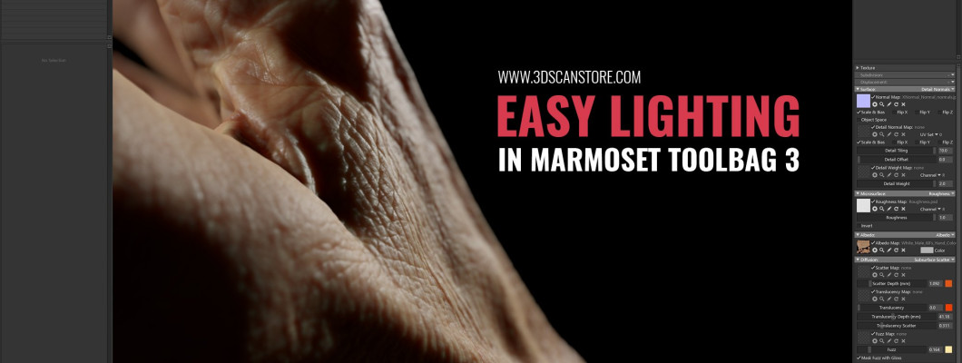 Easy Marmoset lighting tutorial