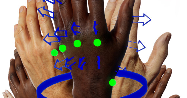 UE5 Rigged Hands Pack - 18 x Hands