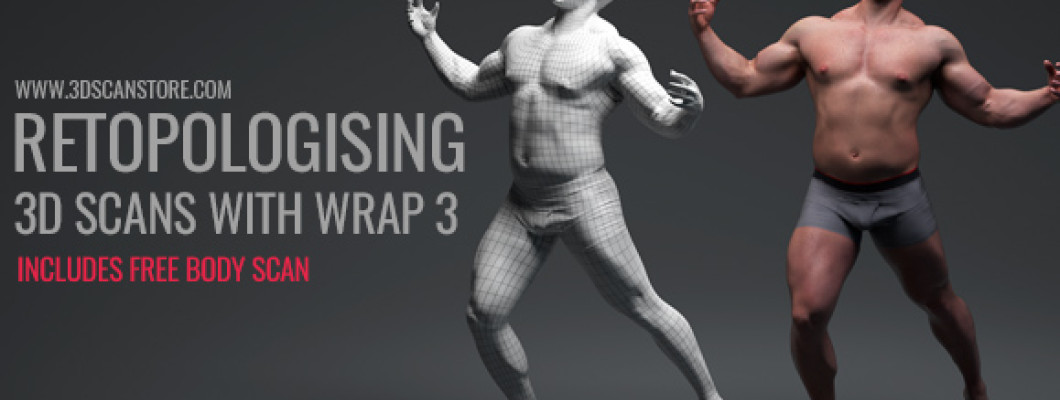 Retopologising 3D Scans with Wrap 3
