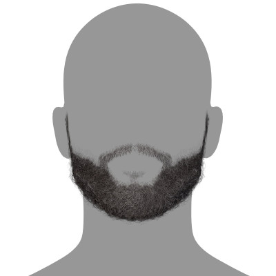 Realtime Hair -  Afro Thick Beard