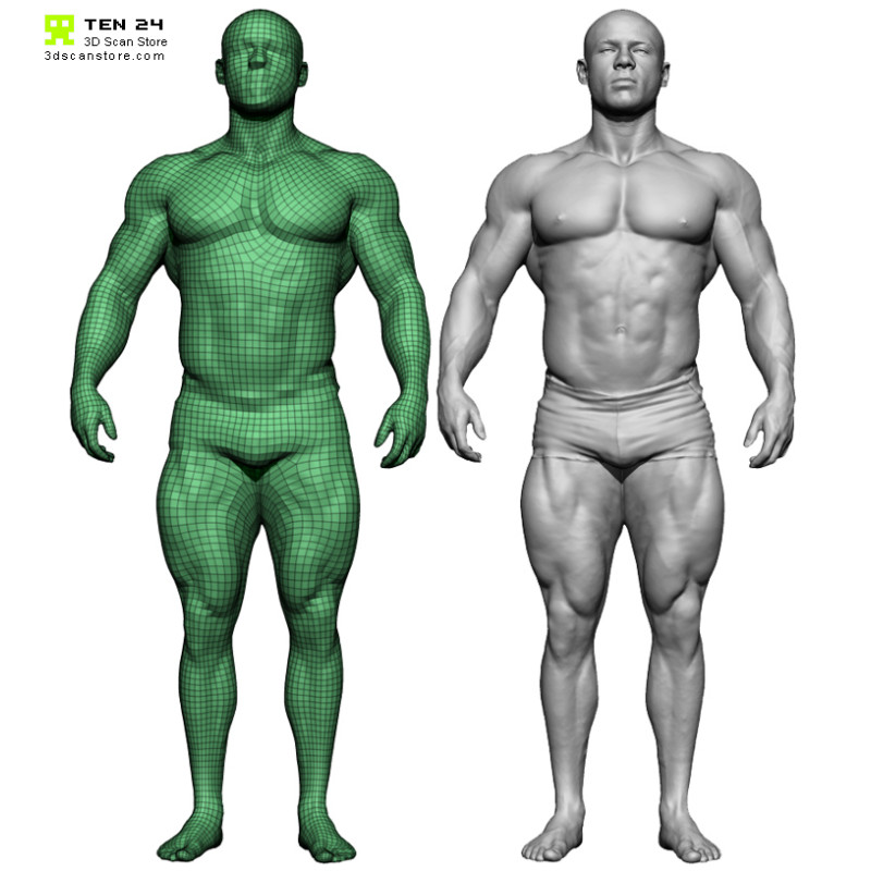 Bodybuilder Bundle + Render Scene