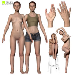 Colour Female Anatomy Bundle