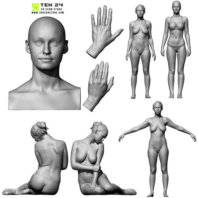 Female Anatomy Bundle 01