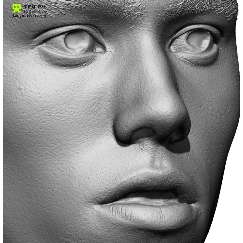 Male 29 Head Scan Cleaned