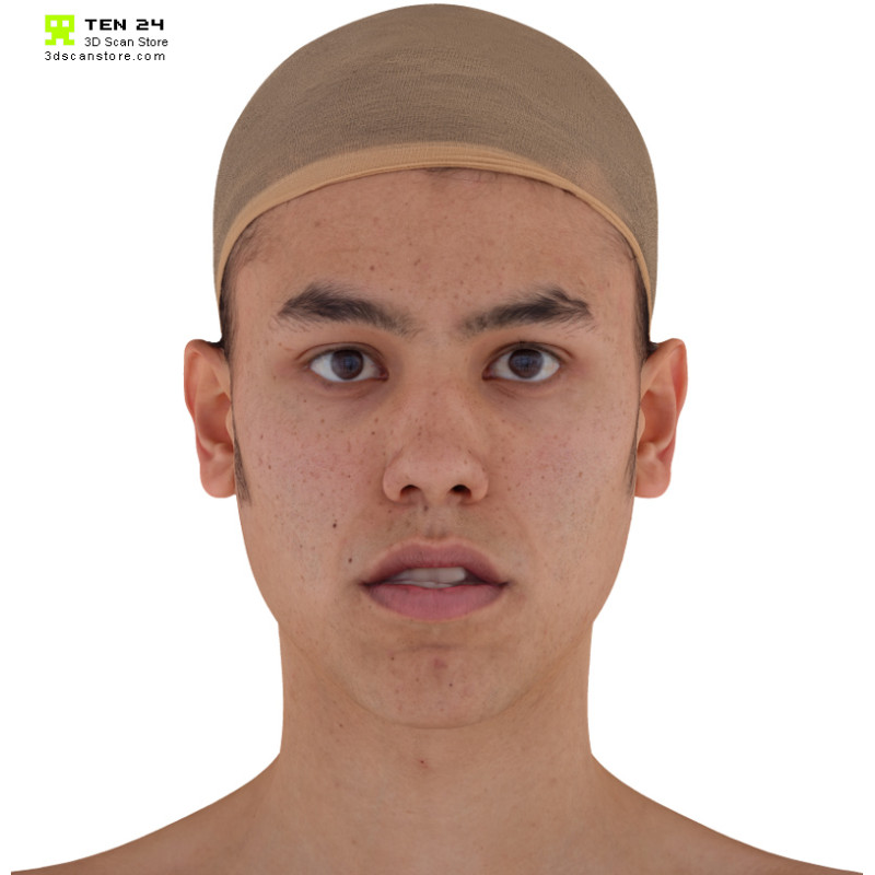 Male 29 Head Scan Cleaned