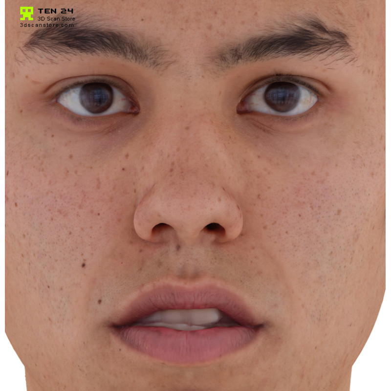 Male 29 Head Scan Cleaned