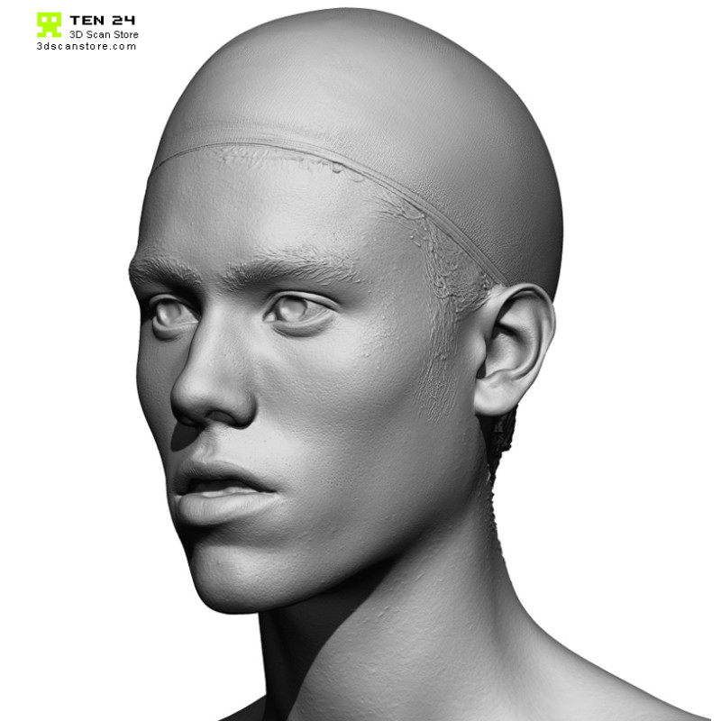 Male 29 Head Scan Cleaned