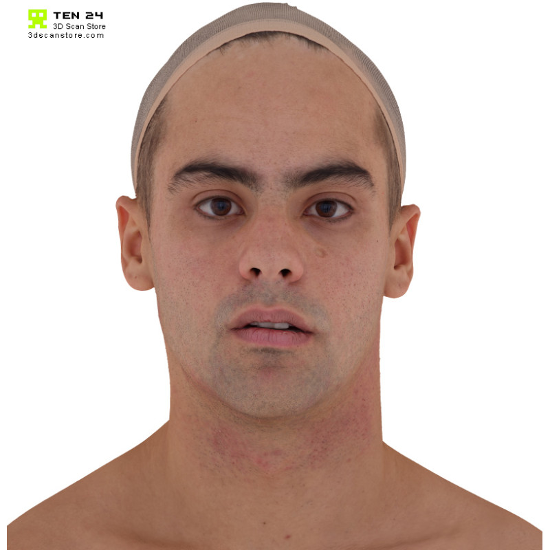 Male 21 Head Scan Cleaned