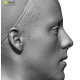 Male 21 Head Scan Cleaned