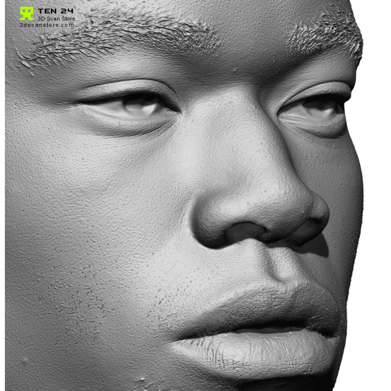 Male 22 Head Scan Cleaned