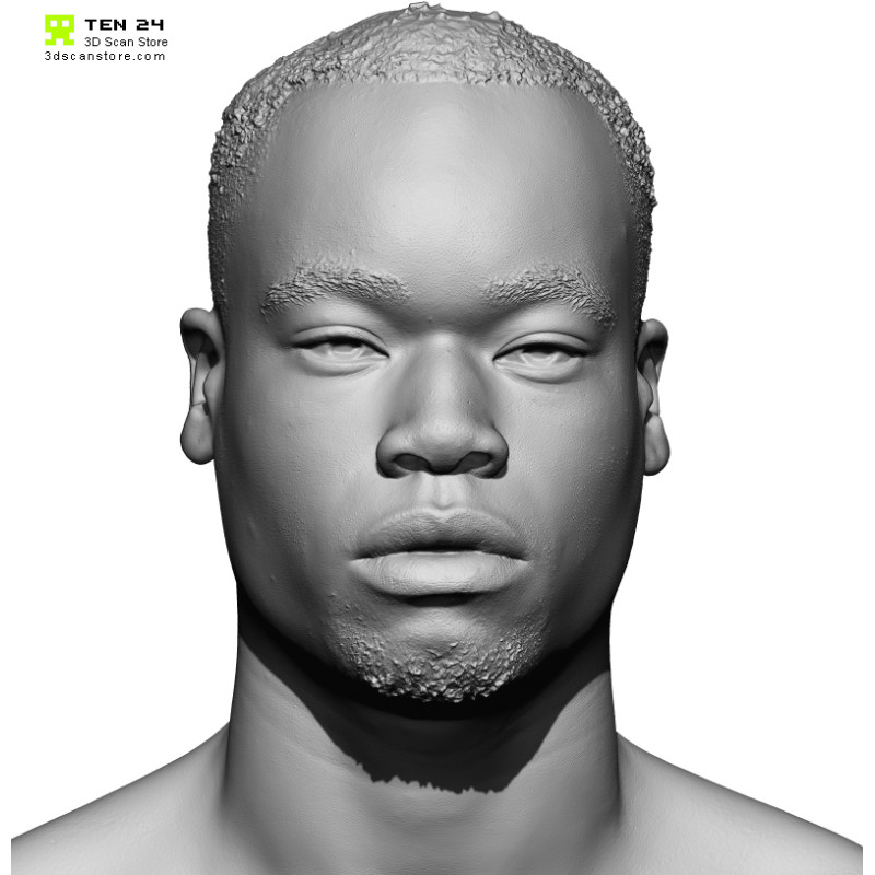 Male 22 Head Scan Cleaned