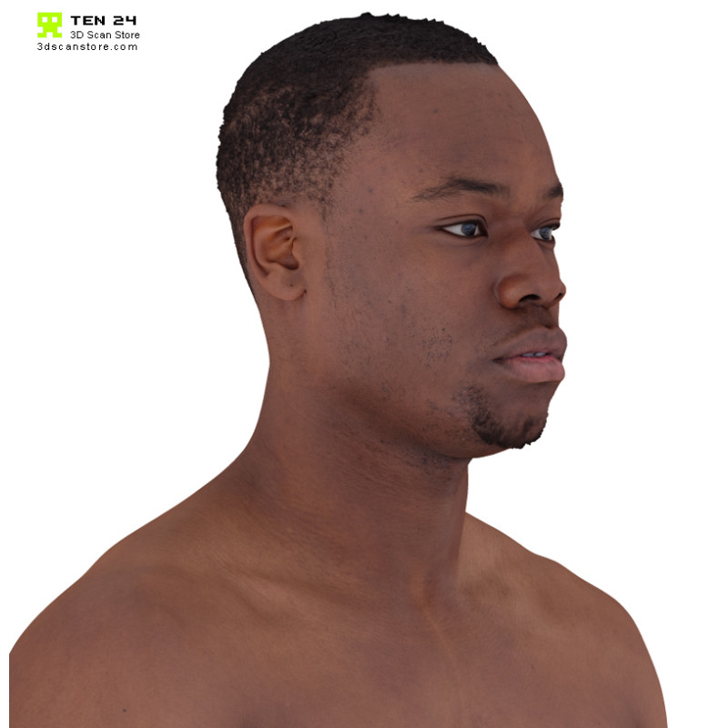 Male 22 Head Scan Cleaned