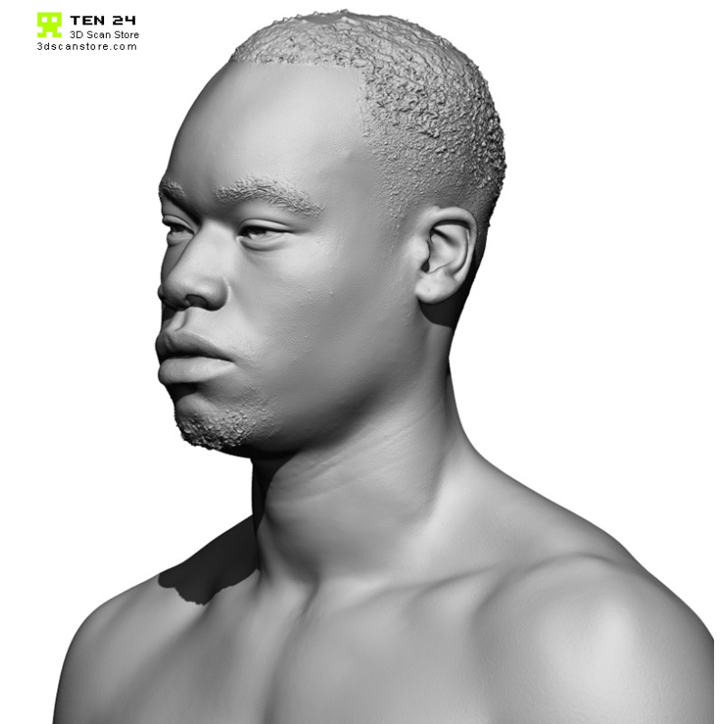 Male 22 Head Scan Cleaned