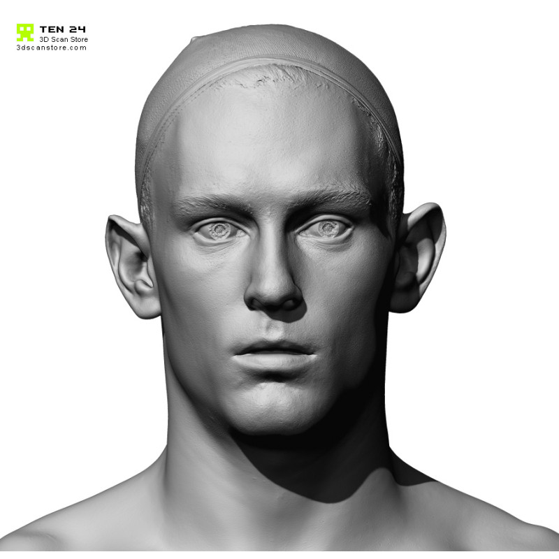 Male 23 Head Scan Cleaned