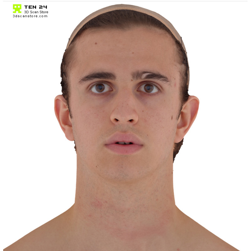 Male 24 Head Scan Cleaned