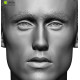 Male 25 Head Scan Cleaned