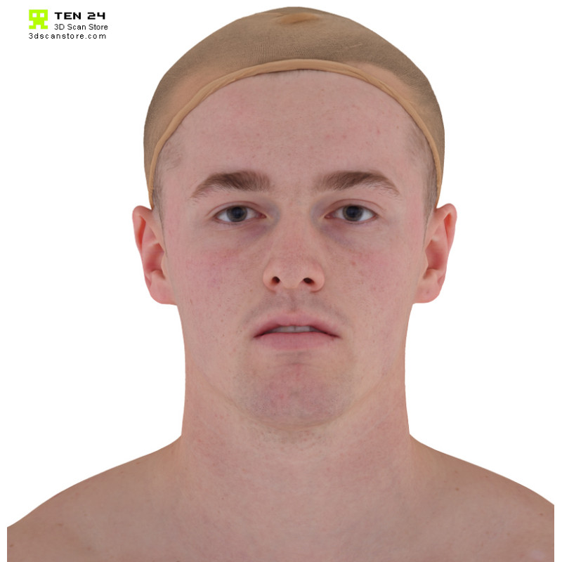 Male 26 Head Scan Cleaned