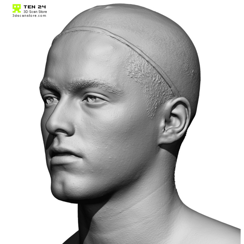 Male 26 Head Scan Cleaned