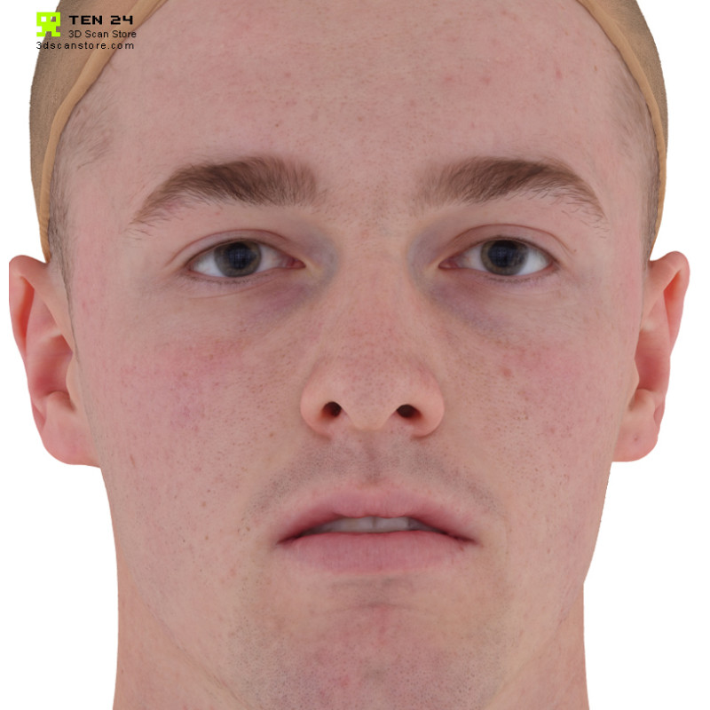 Male 26 Head Scan Cleaned