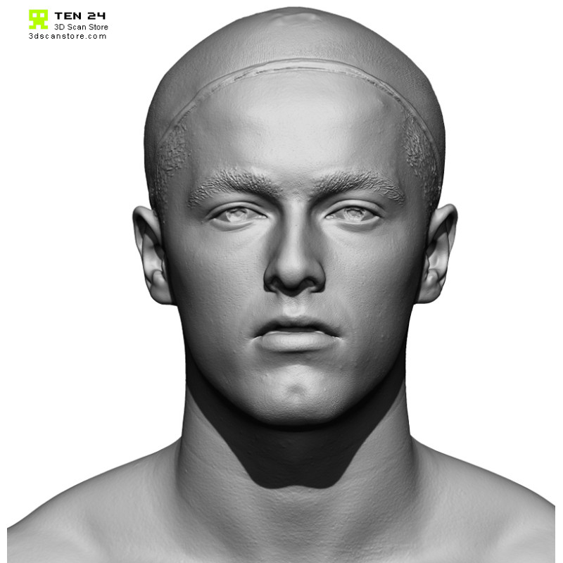 Male 26 Head Scan Cleaned