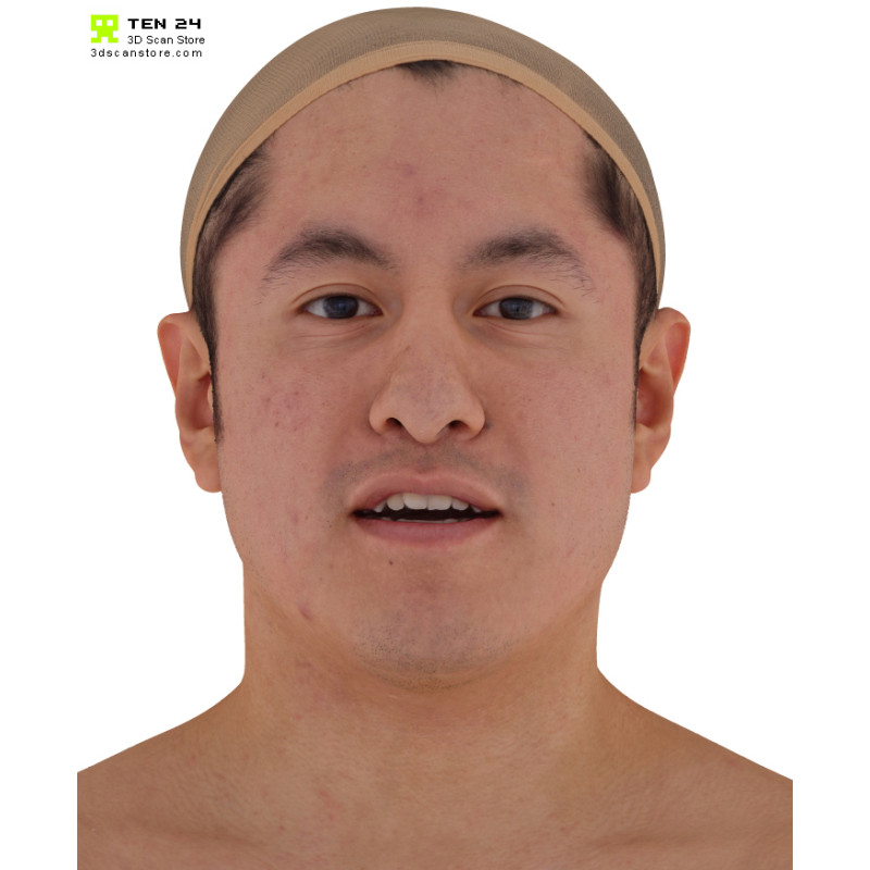 Male 27 Head Scan Cleaned