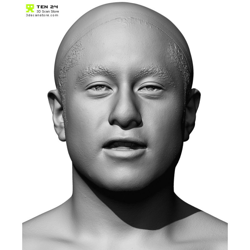 Male 27 Head Scan Cleaned