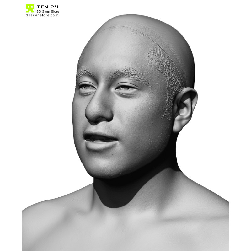 Male 27 Head Scan Cleaned