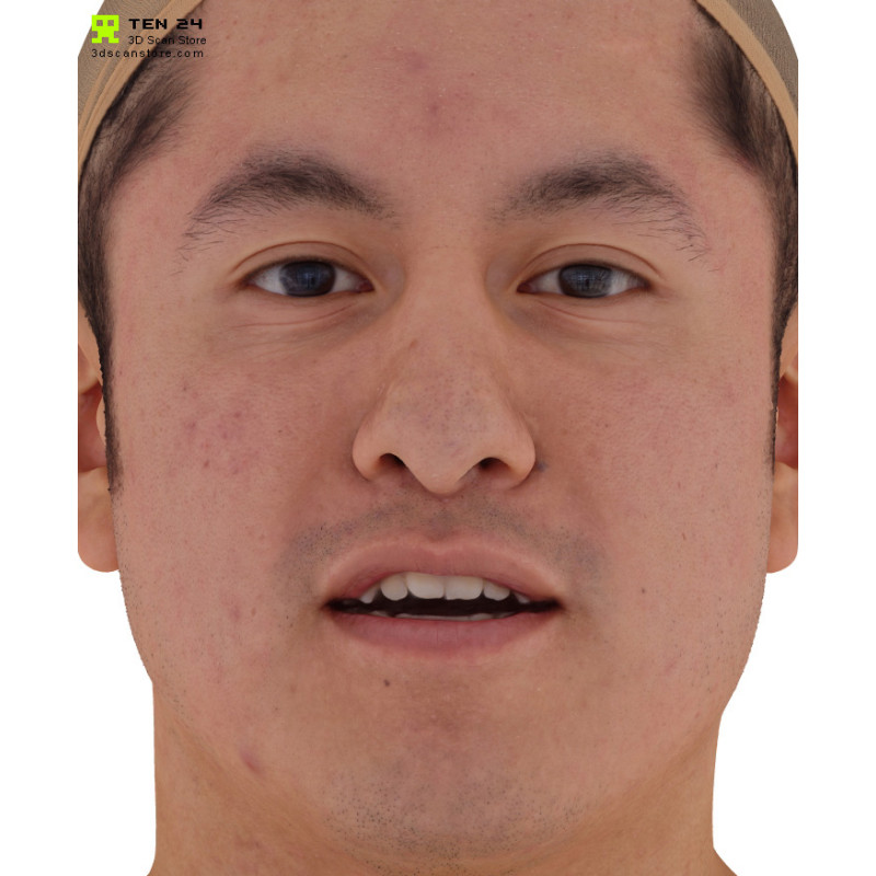 Male 27 Head Scan Cleaned