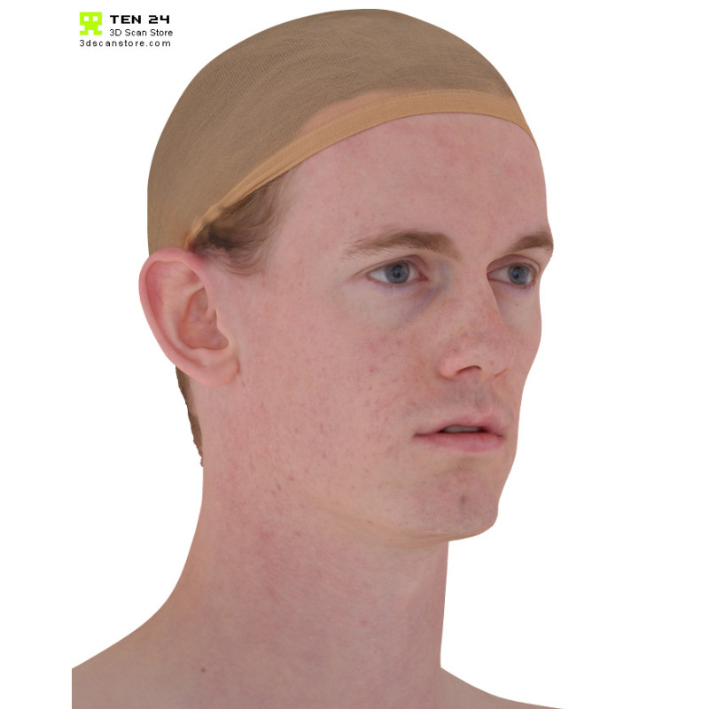 Male 28 Head Scan Cleaned