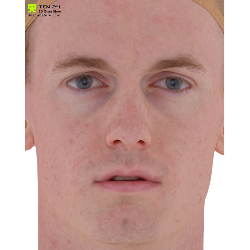 Male 28 Head Scan Cleaned