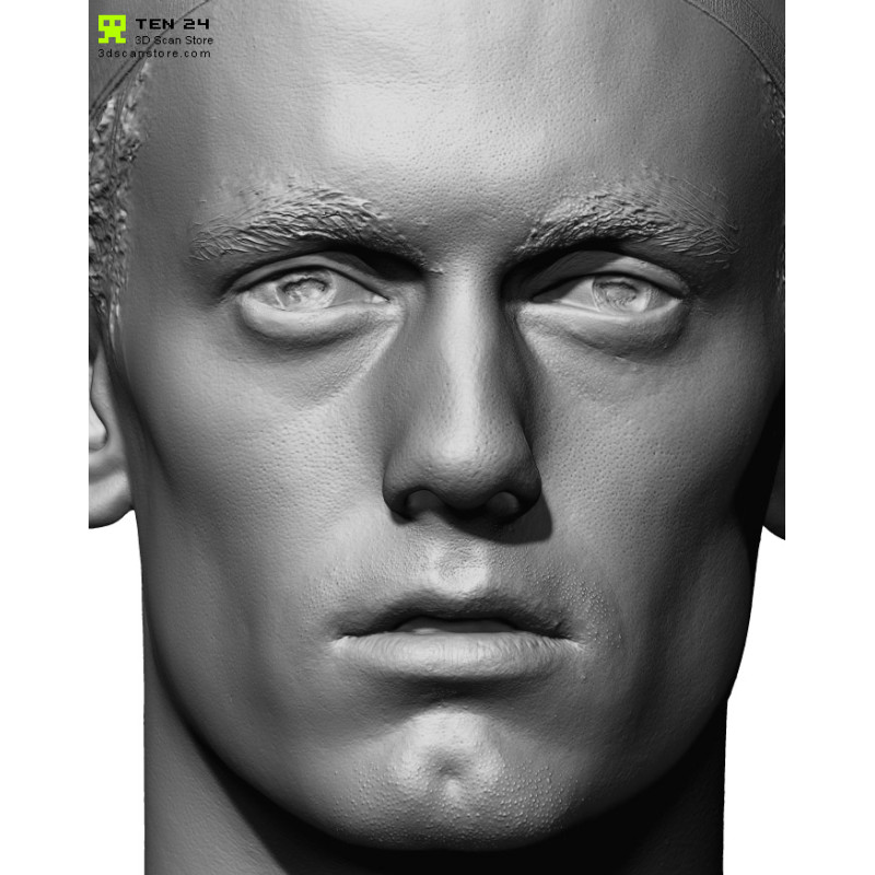 Male 28 Head Scan Cleaned