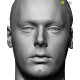 Male 30 Head Scan Cleaned