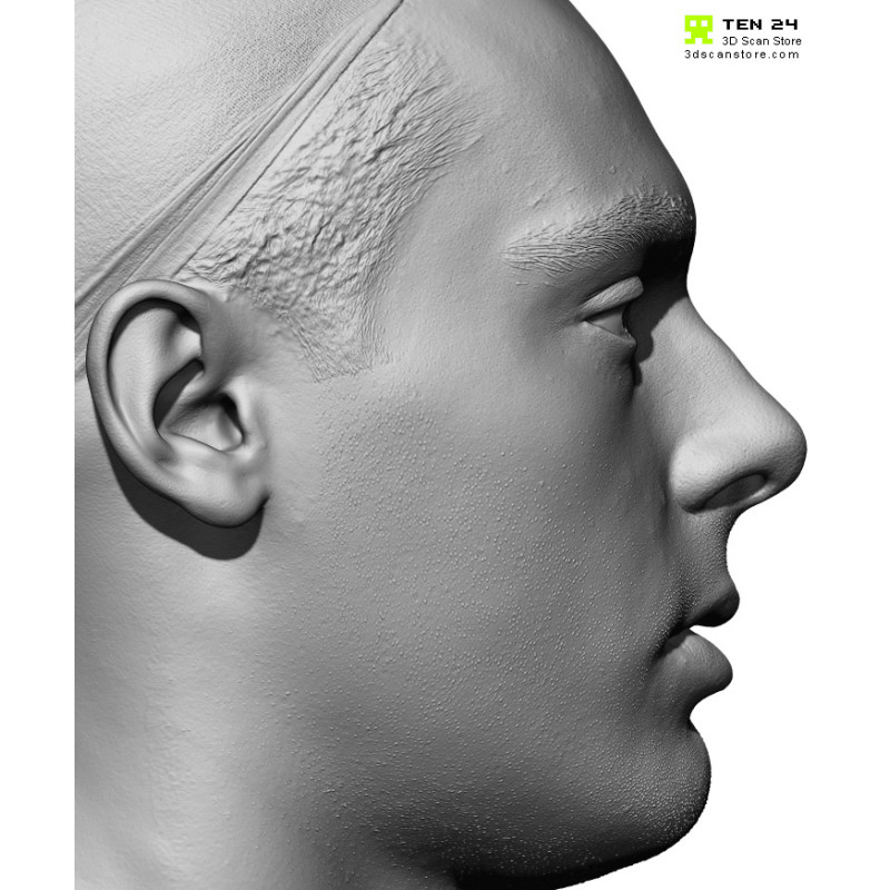 Male 30 Head Scan Cleaned