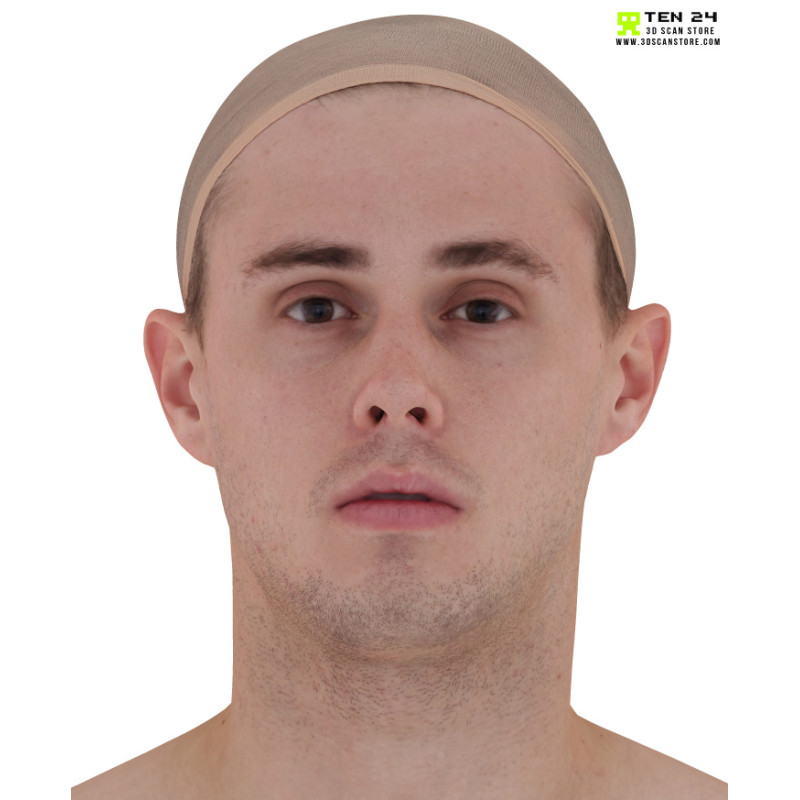 Male 31 Head Scan Cleaned