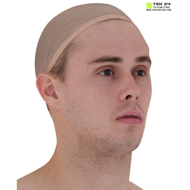 Male 31 Head Scan Cleaned