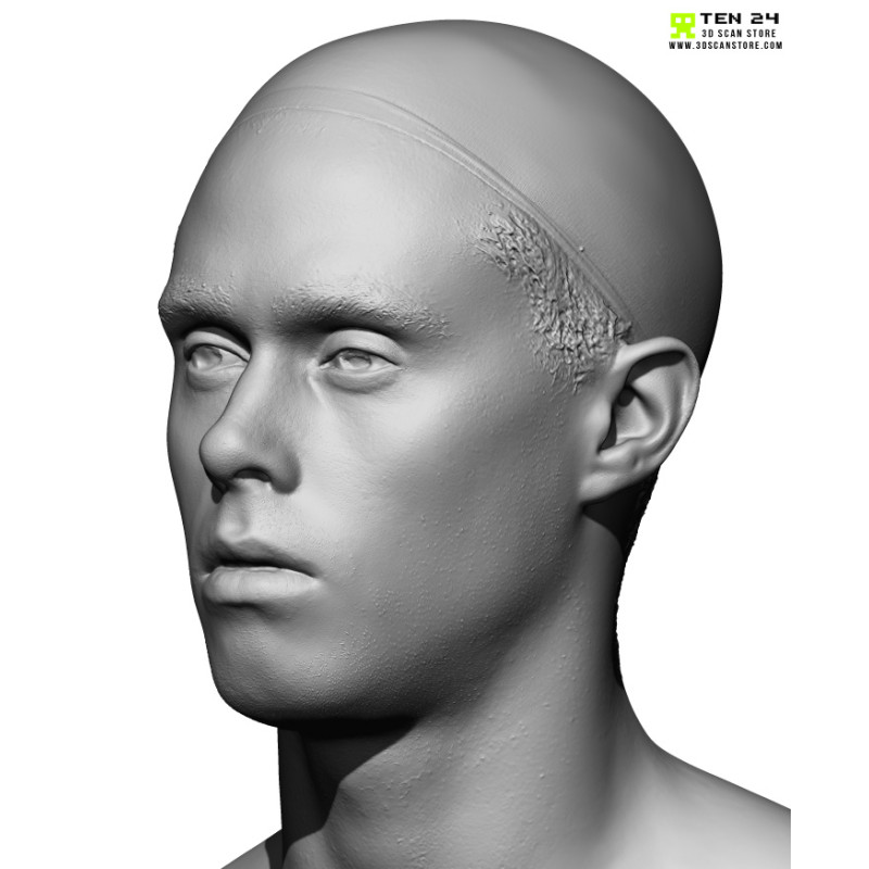 Male 31 Head Scan Cleaned