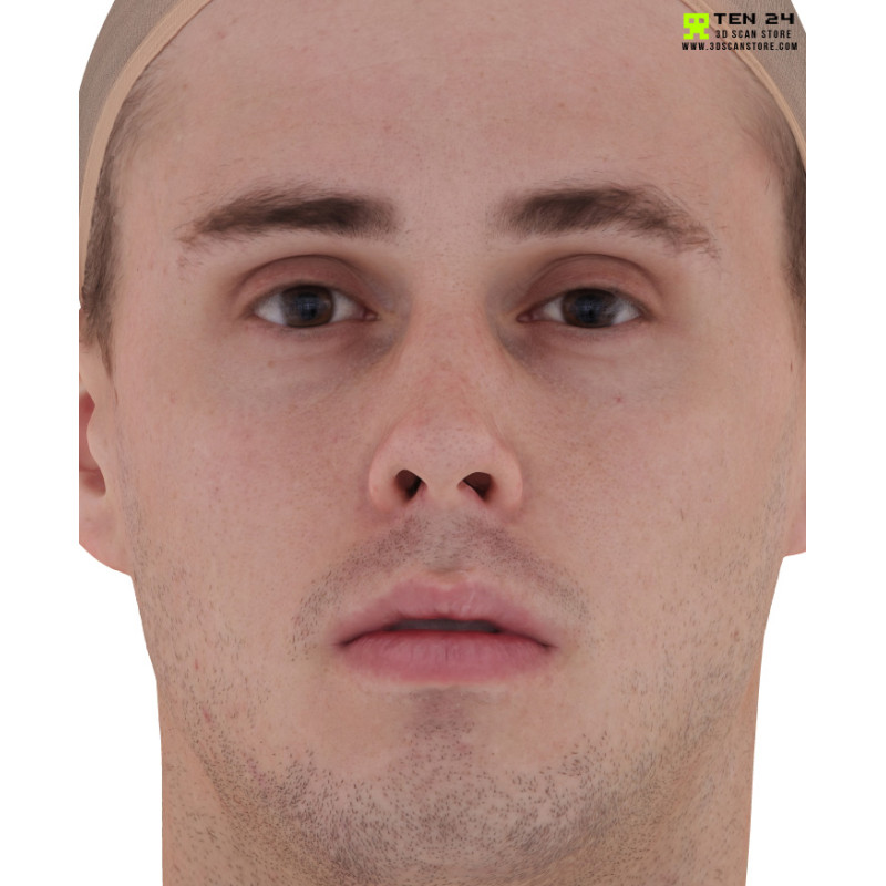 Male 31 Head Scan Cleaned